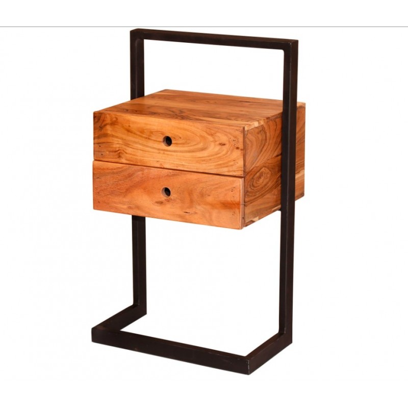 ZI Bedside table rigid 2 drawers